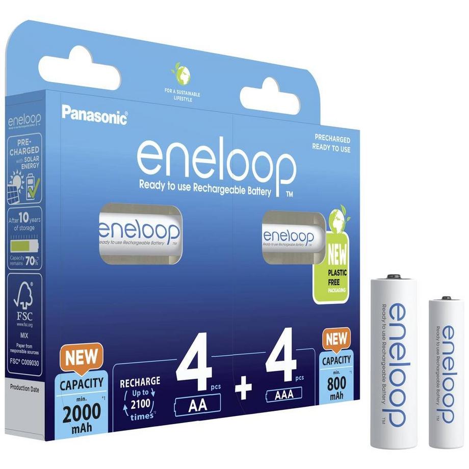 Panasonic  eneloop Kombipack NiMH-Akkus 
