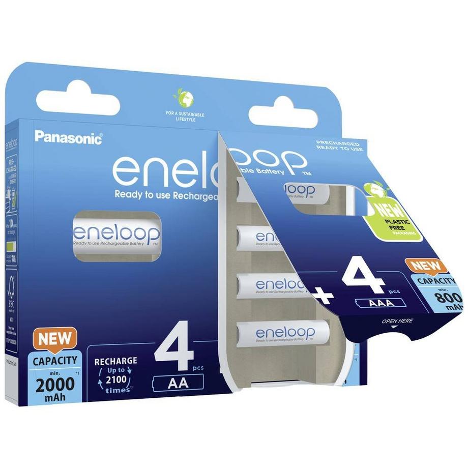 Panasonic  eneloop Kombipack NiMH-Akkus 