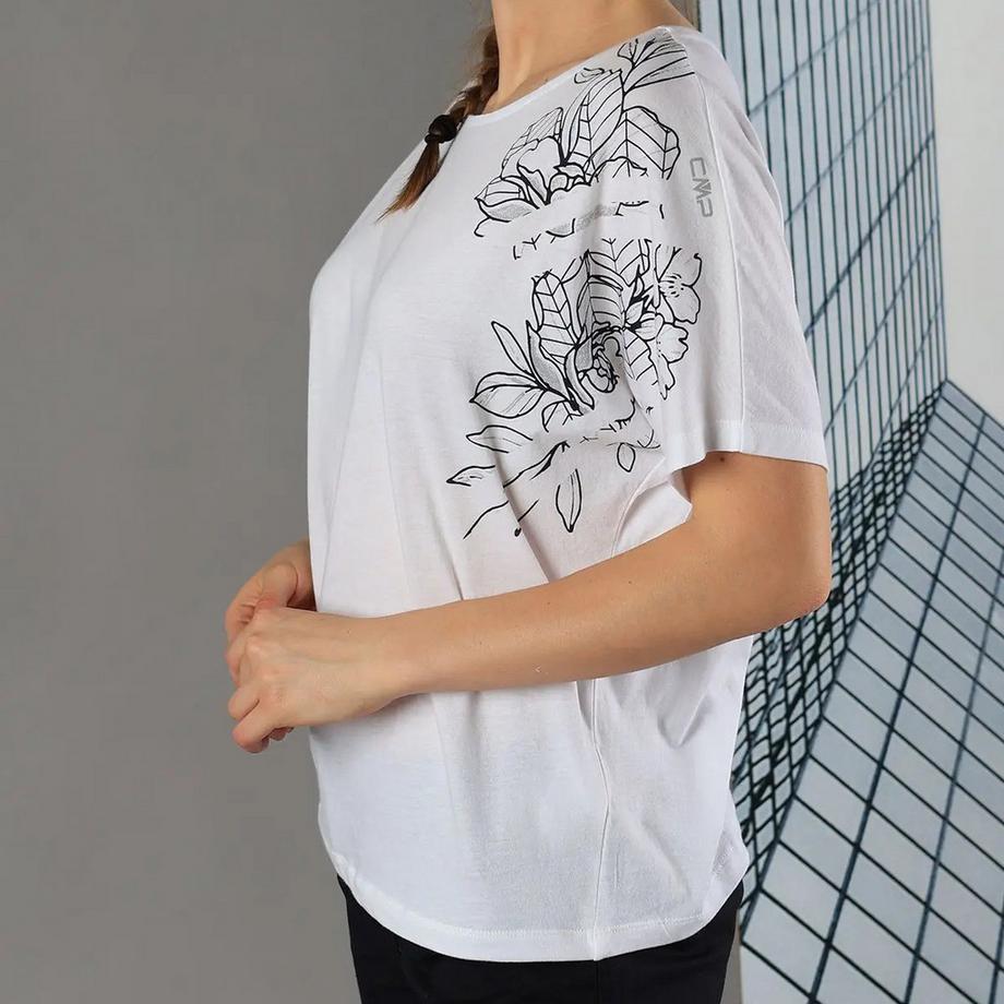 CMP T-Shirt con Stampa Floreale  