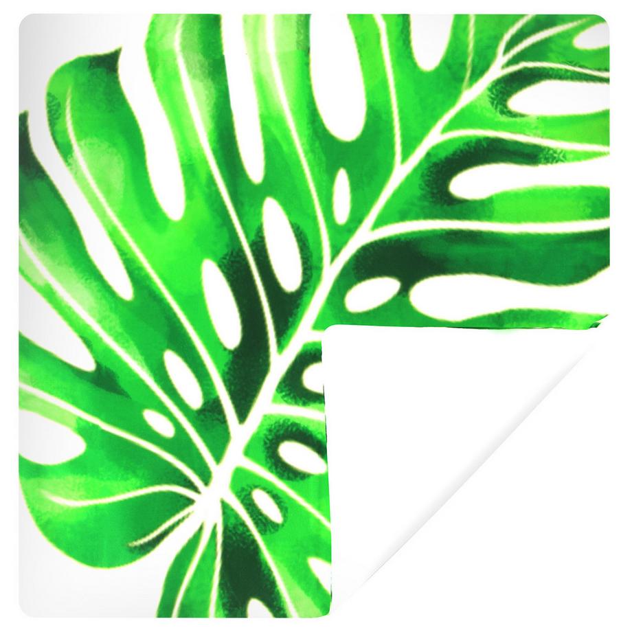 Avizar 2 Stk. Kissenbezüge Monstera Pflanze  