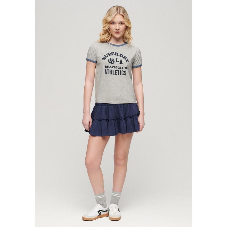 Superdry Athletic Essentials Beach T-Shirt Motif Contrasté  