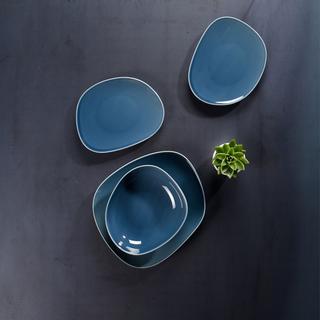 like. by Villeroy & Boch Piatto piano Organic Turquoise  