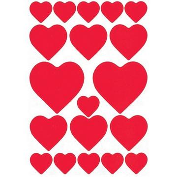 HERMA Etiketten Decor 80x120mm 3827 rot 3 Stück