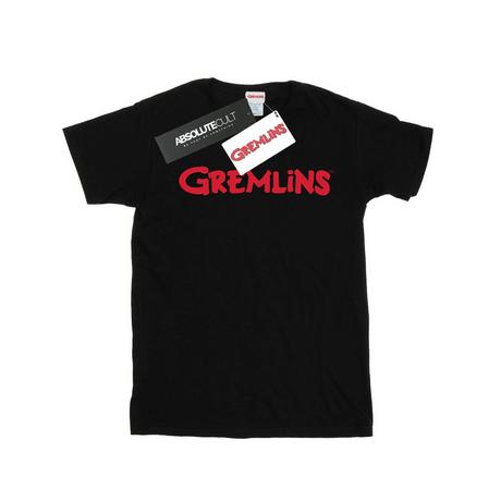 Gremlins Logo Bedrucktes T-Shirt  