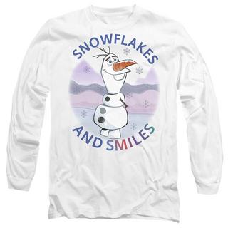 FROZEN Olaf Snowflakes and Smiles T-Shirt Manches Longues  