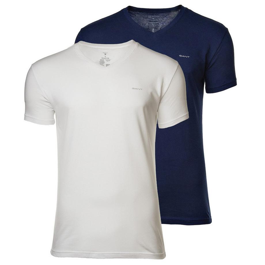 T-Shirt  2er Pack Bequem sitzend-V-NECK T-SHIRT 2-PACK