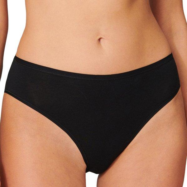 Schiesser Confezione da 6 Slip Tai in Cotone Biologico  