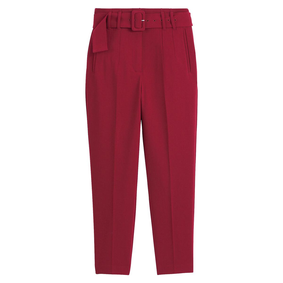 La Redoute Collections  Röhrenhose mit Gürtel 