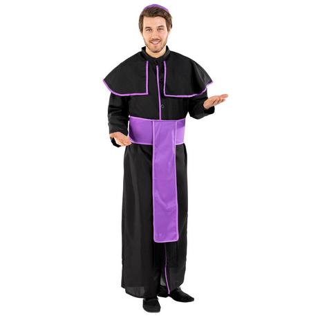 Tectake  Costume de prêtre Benoît pour homme 