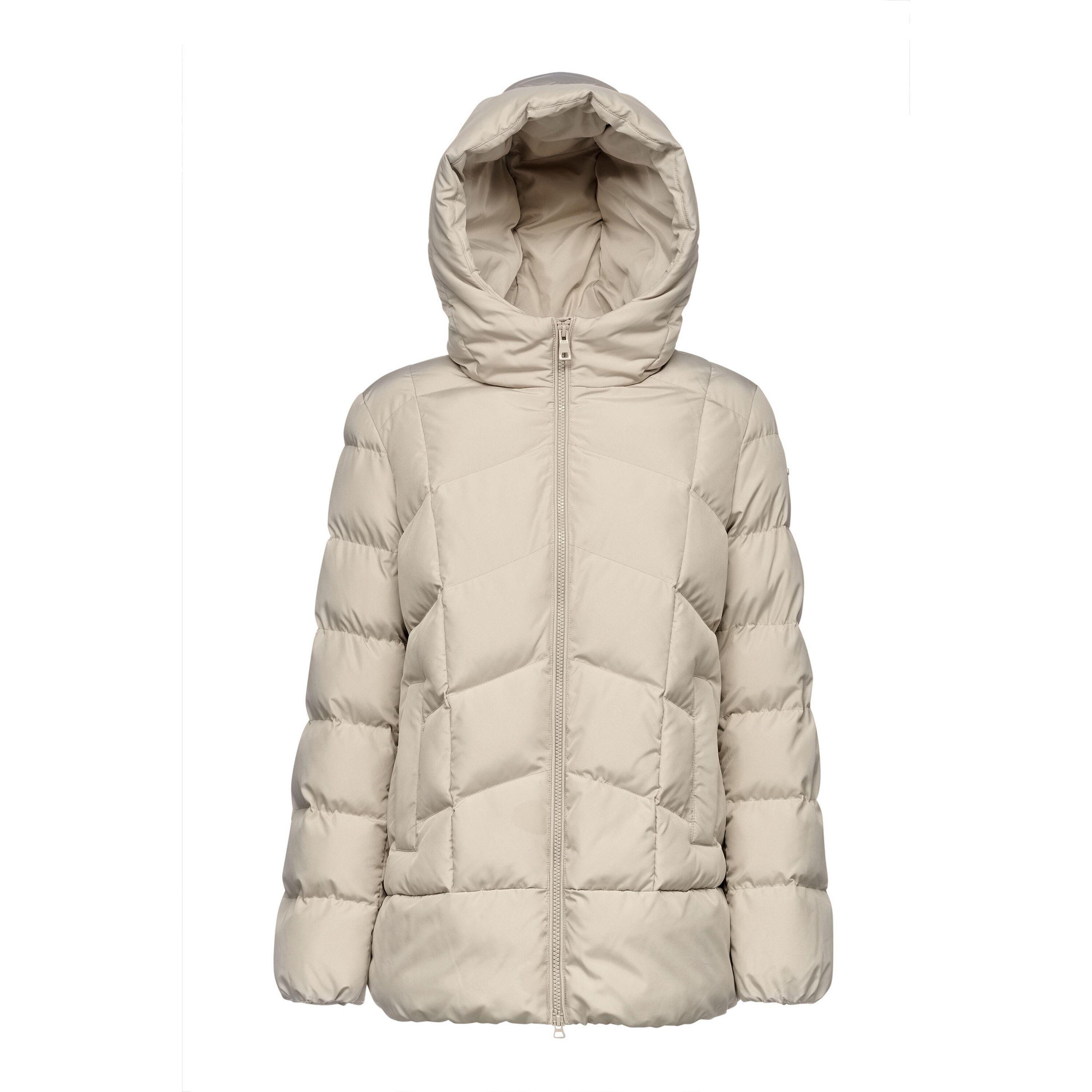 GEOX  lange daunenjacke mit kapuze, damen anylla 