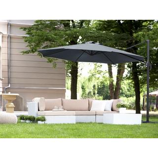 Beliani Ampelschirm aus Stoff SAVONA  