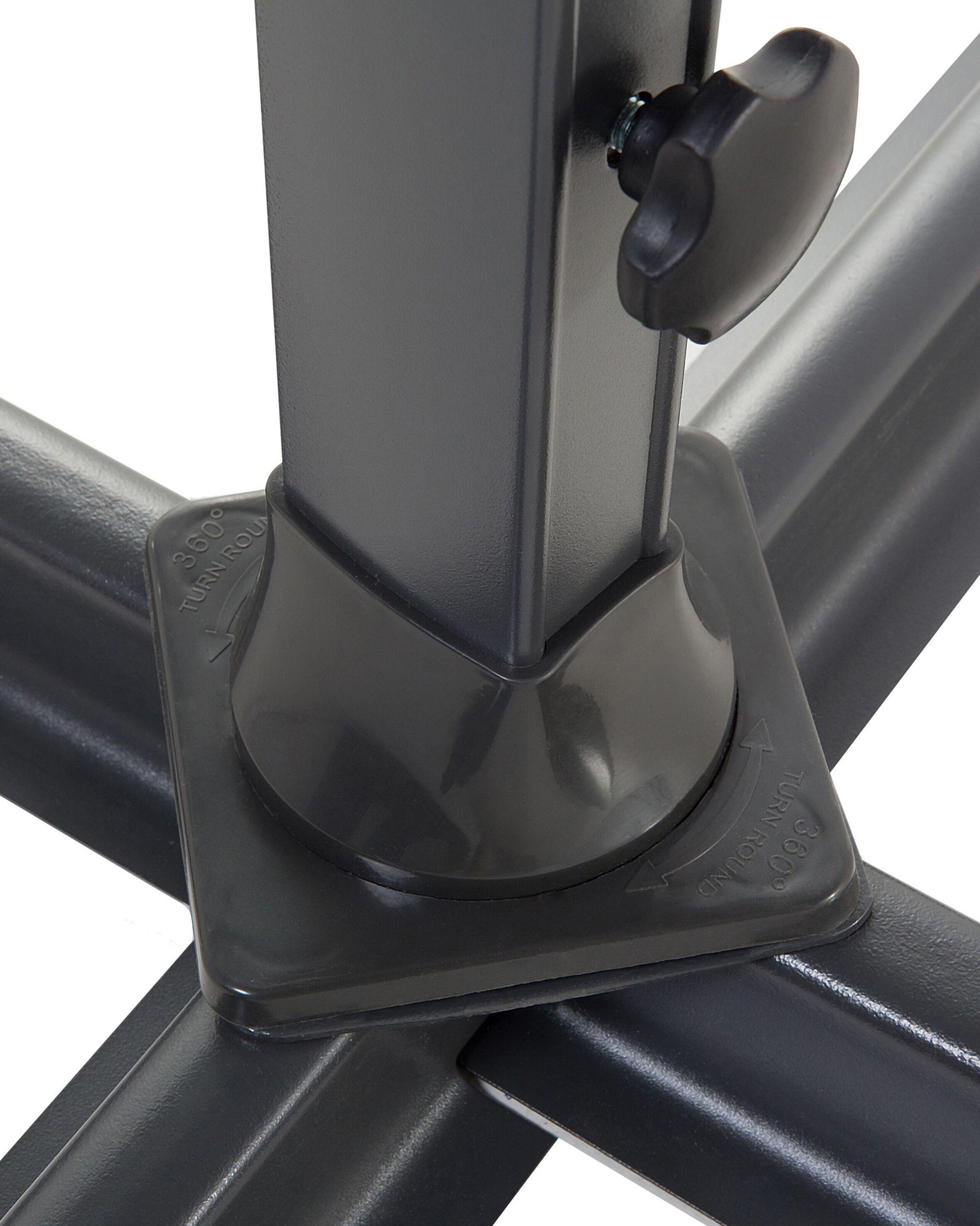 Beliani Ampelschirm aus Stoff SAVONA  