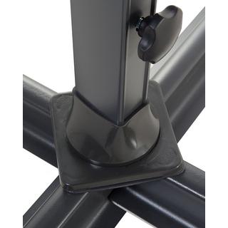 Beliani Ampelschirm aus Stoff SAVONA  