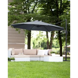 Beliani Ampelschirm aus Stoff SAVONA  