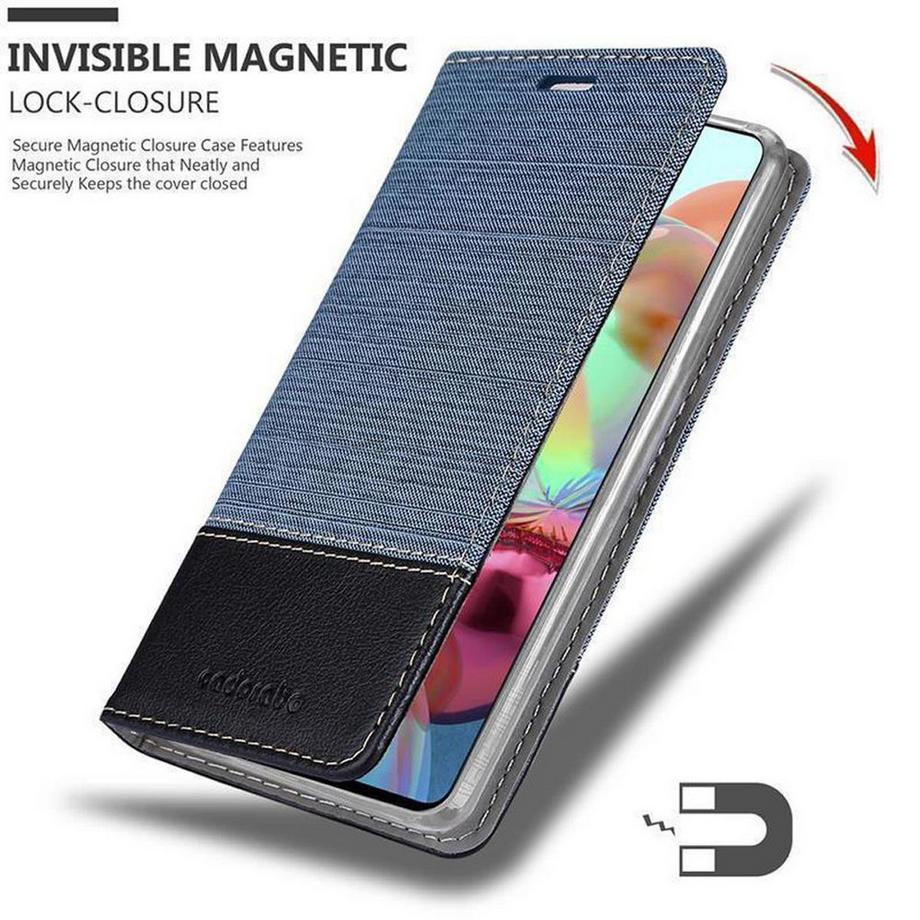Cadorabo  Hülle für Samsung Galaxy A71 5G Magnetverschluss, Kartenfach 