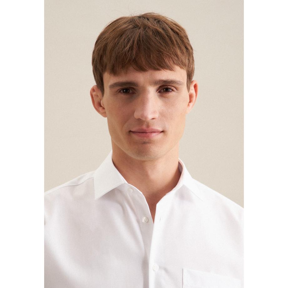 Seidensticker Business Hemd Regular Fit Kurzarm Uni  