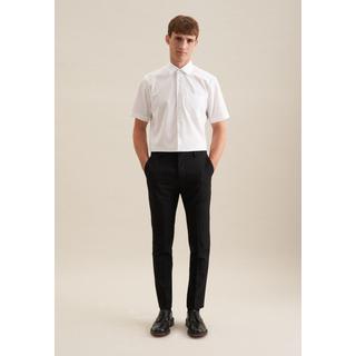 Seidensticker Chemise Business Regular Fit Manche courte Uni  