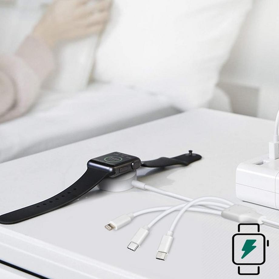 Avizar  Câble Universel USB-C Charge Apple Watch 