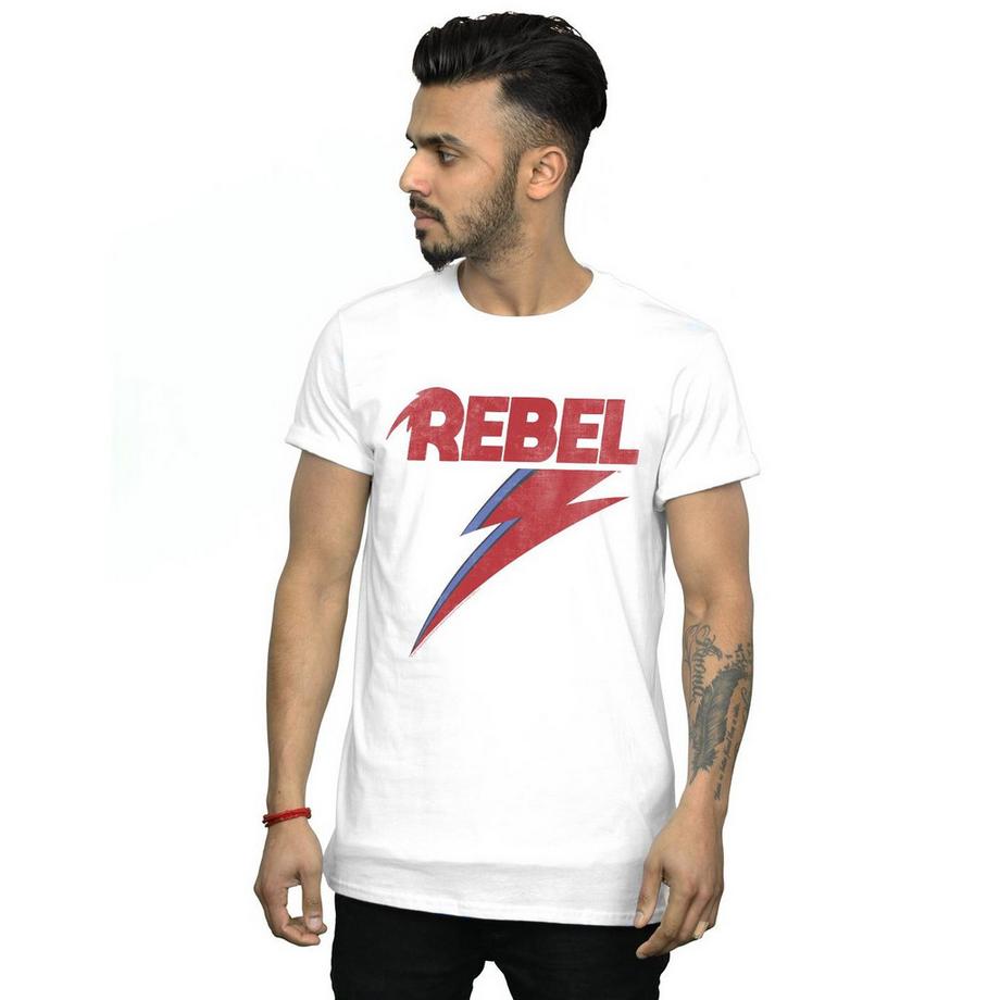 David Bowie Rebel Rebel Lightning Bolt T-Shirt  