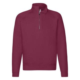 Fruit of the Loom  Zip Neck Sweatshirt 