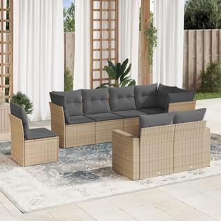 VidaXL Garten sofagarnitur poly-rattan  