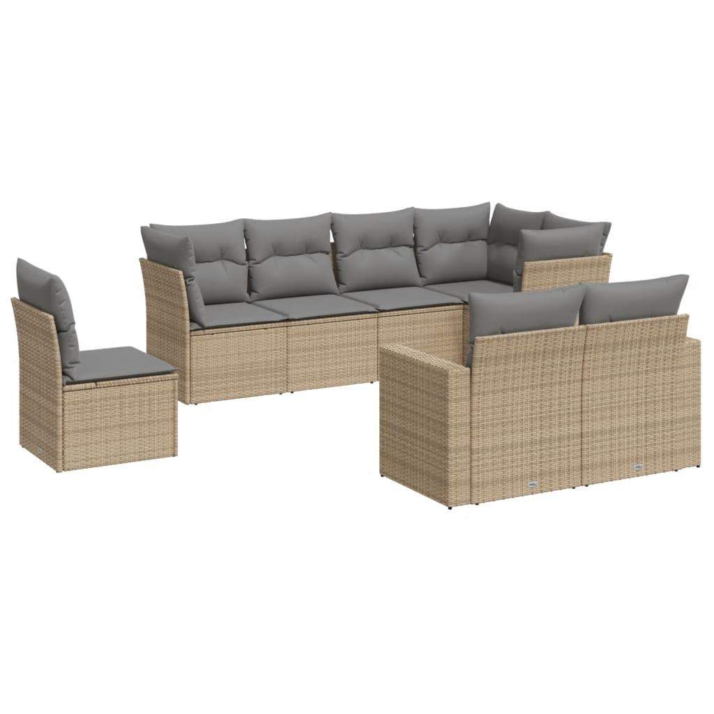 VidaXL Garten sofagarnitur poly-rattan  