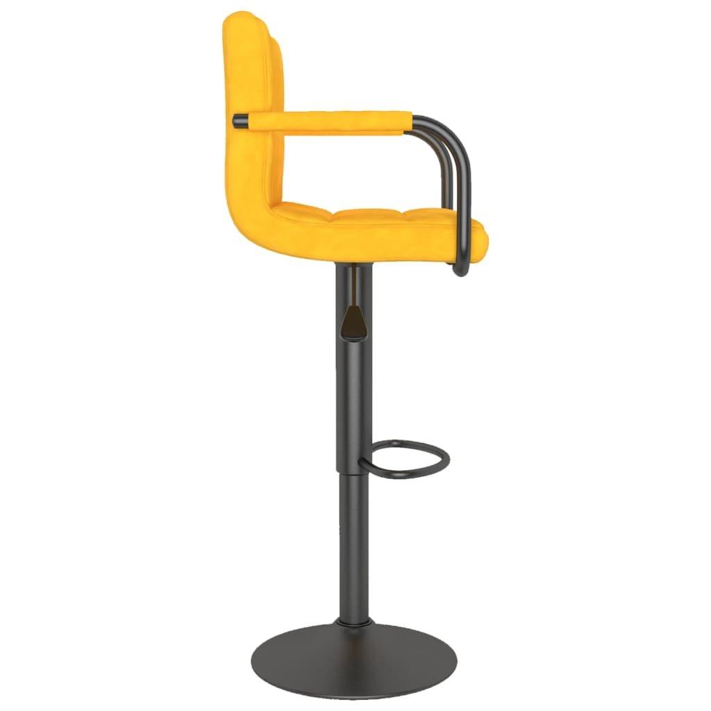 VidaXL Tabouret de bar velours  