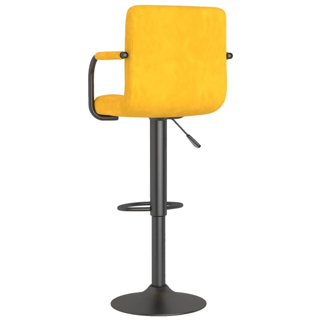 VidaXL Tabouret de bar velours  