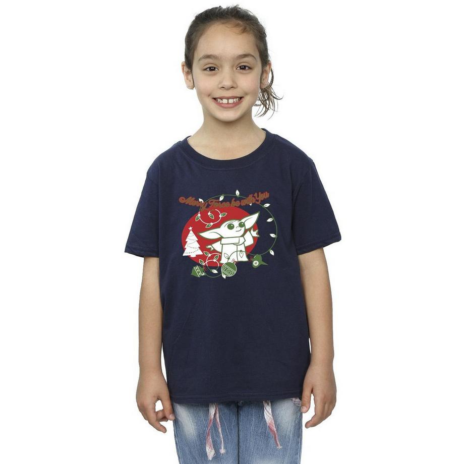 Star Wars: The Mandalorian  Force Be With You Maglietta Baby Yoda Ragazze 