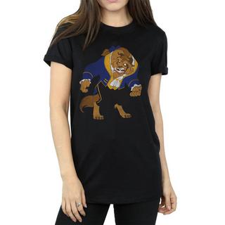 Beauty And The Beast T-Shirt Imprimé Graphique La Bête  