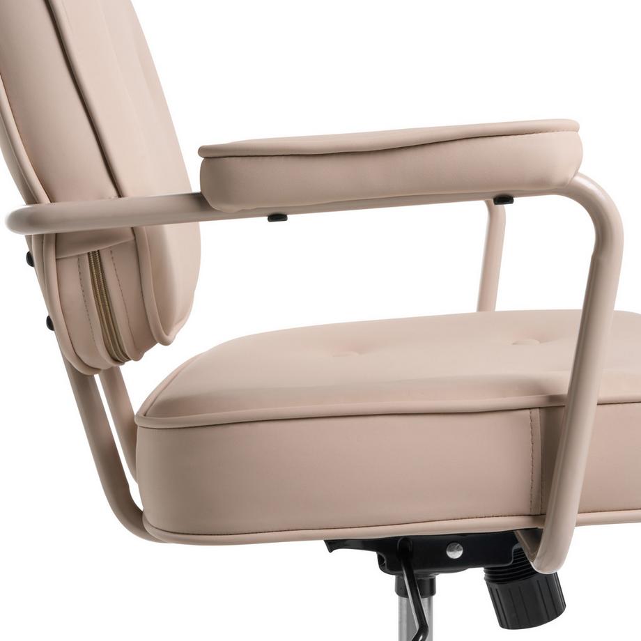Beliani Chaise de bureau en Cuir PU  PARAMUS  