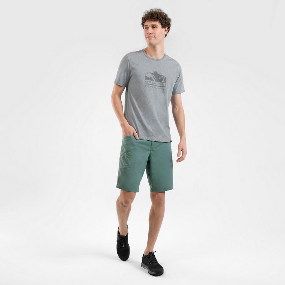 QUECHUA  Shorts uomo regular fit cotone 