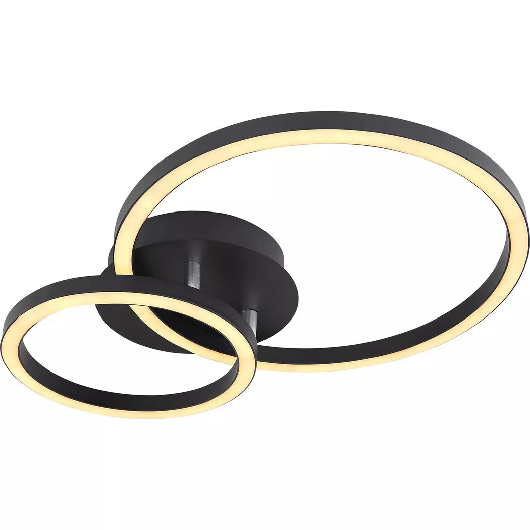 mutoni – Deckenleuchte Reggy Metall LED 42×30, One Size, Multicolor