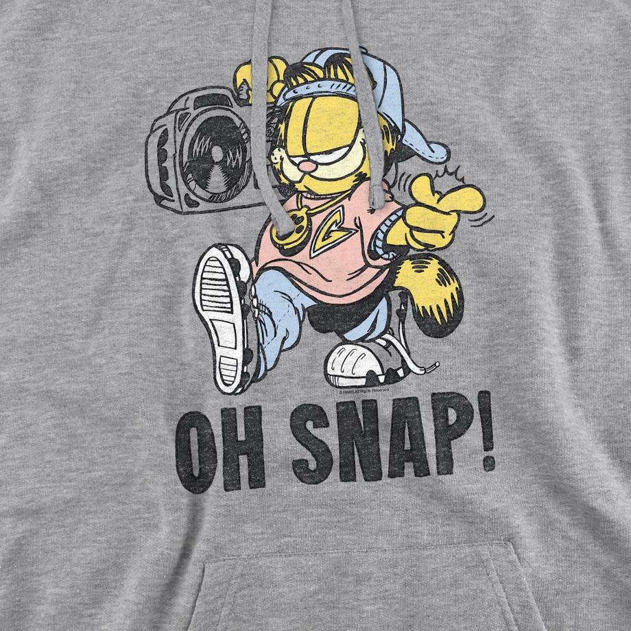 Garfield Sweat À Capuche Oh Snap  