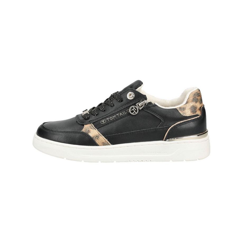 TOM TAILOR Sneaker con pannelli a stampa leopardo  