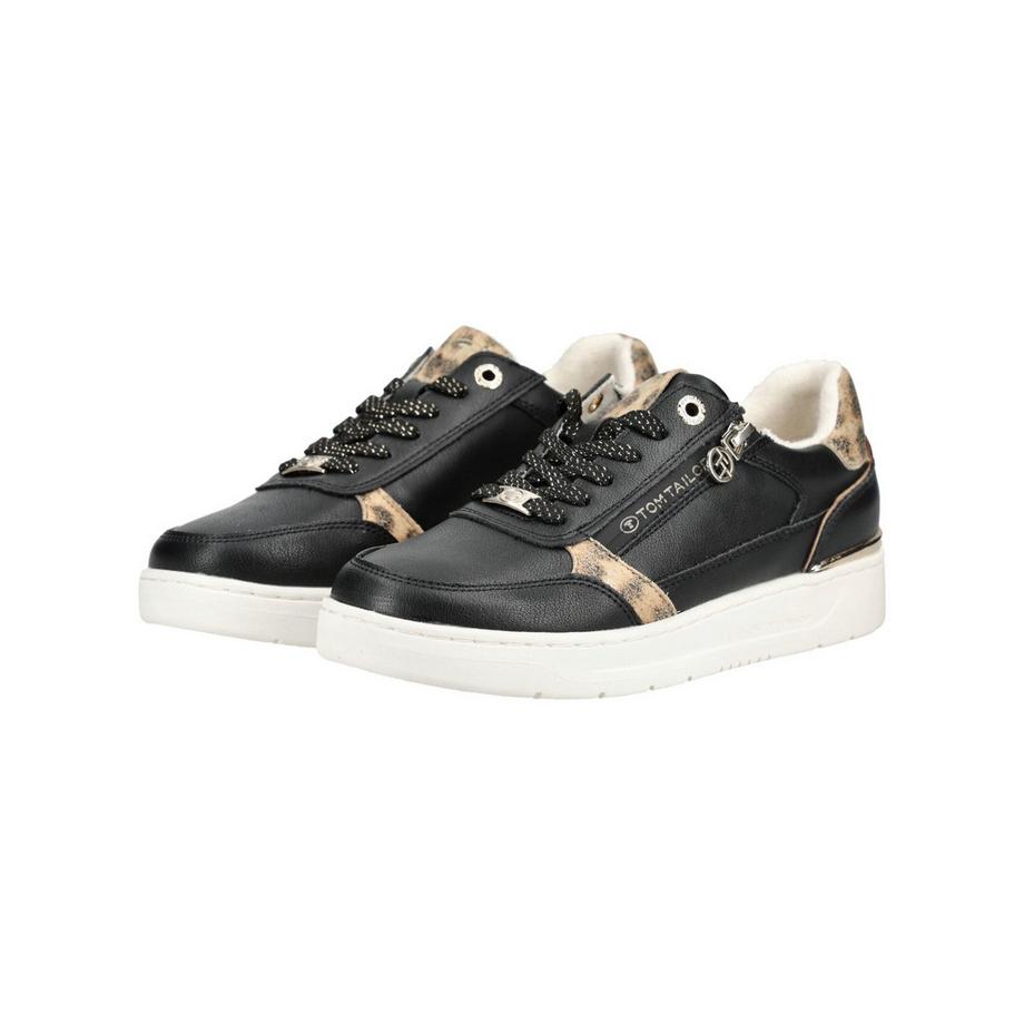 TOM TAILOR Sneaker con pannelli a stampa leopardo  