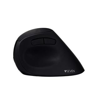 V7  MW500 Vertikale ergonomische Wireless Maus mit optischem Sensor, 6 Tasten und DPI einstellbar - 