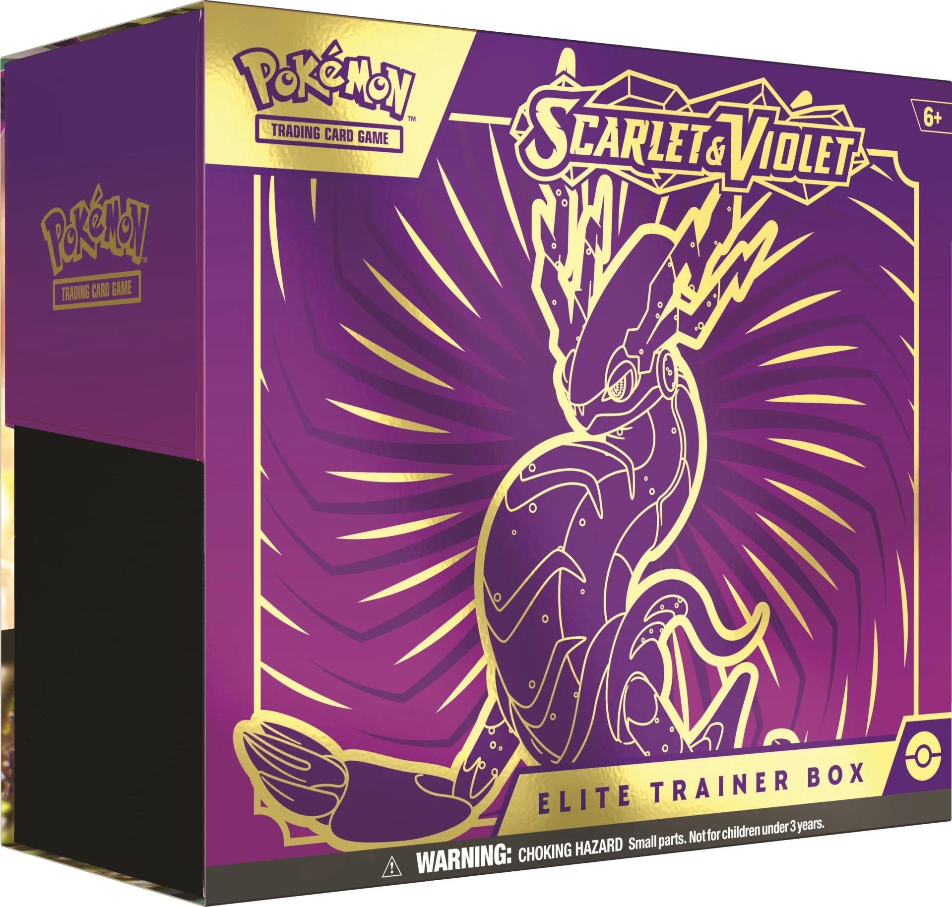 Pokémon  TCG: Scarlet & Violet Elite Trainer Box (Miraidon) - EN 