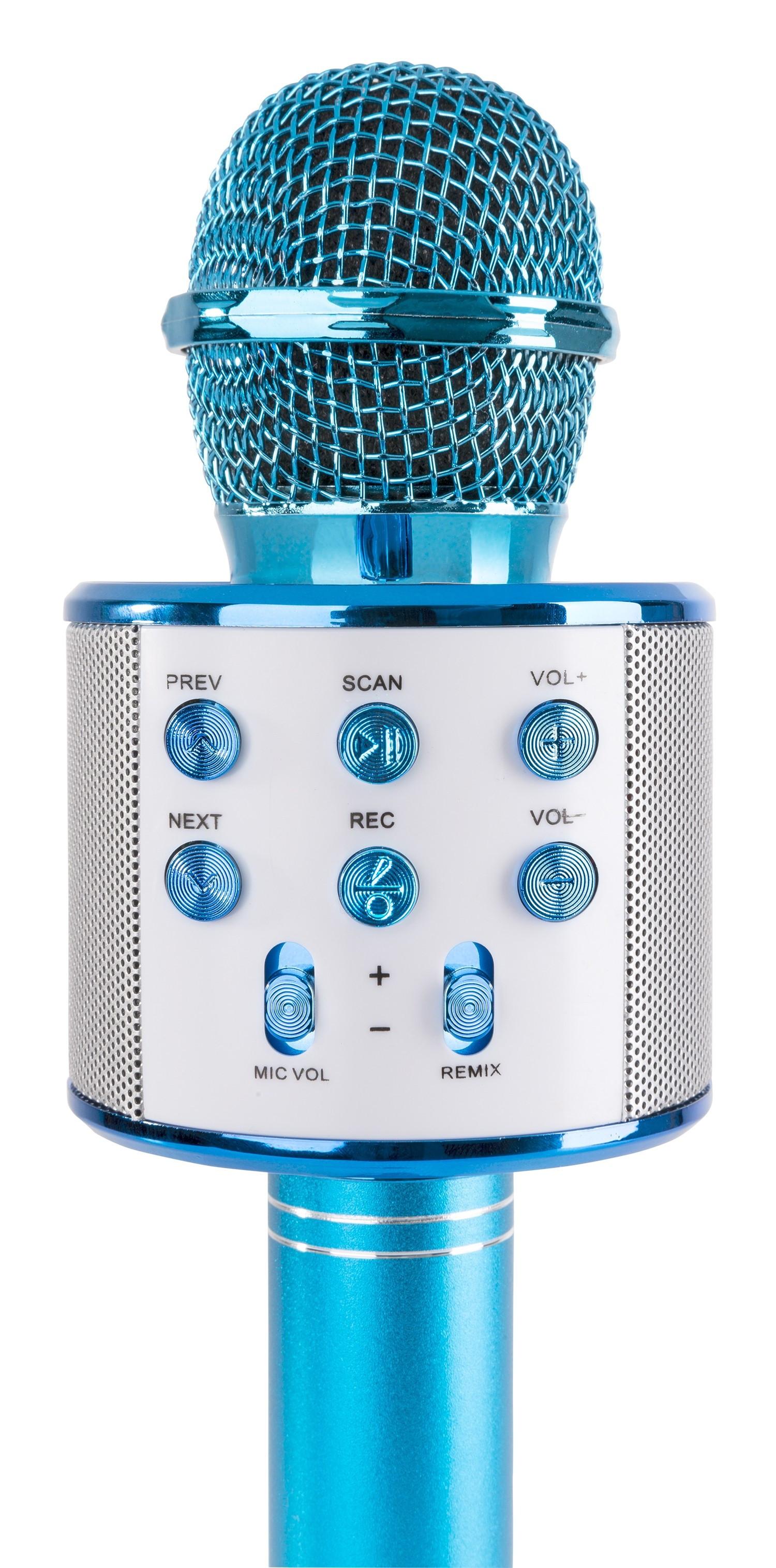 MAX  Max KM10B Blu Microfono per karaoke 