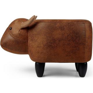 ZOOSY  Tabouret Zoosy Vache "Bruna" Marron 