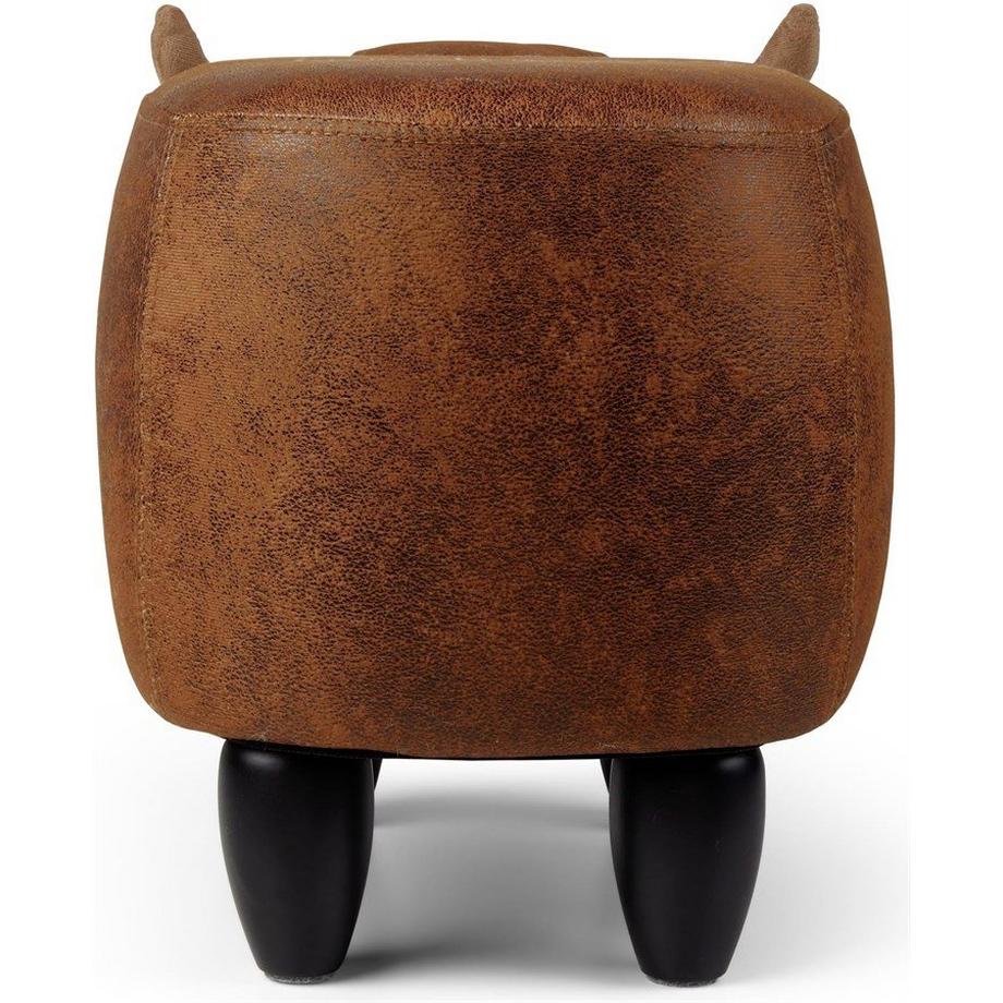 ZOOSY  Tabouret Zoosy Vache "Bruna" Marron 