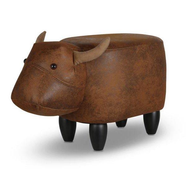 ZOOSY  Tabouret Zoosy Vache "Bruna" Marron 