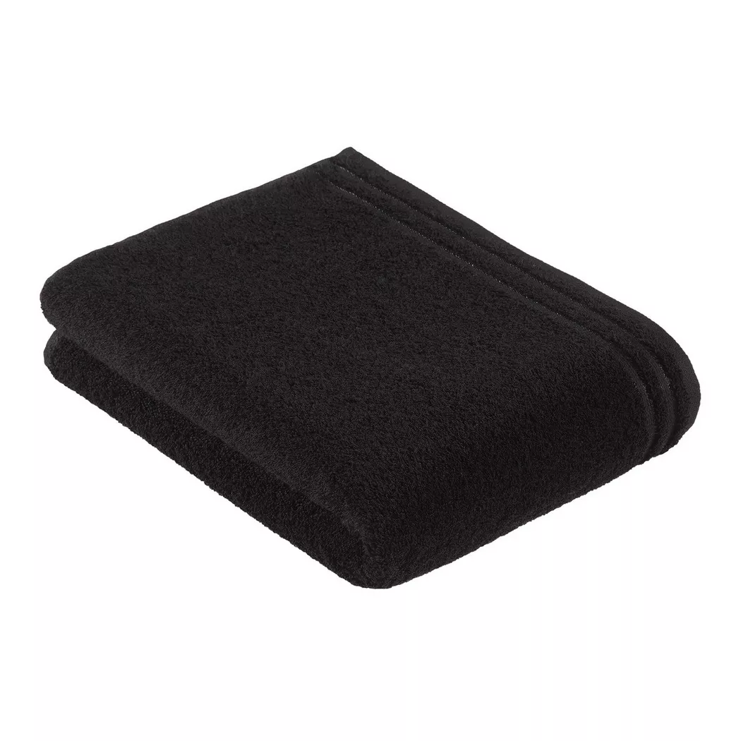 VOSSEN - Calypso Feeling Duschtuch, 67x140 cm, Nero