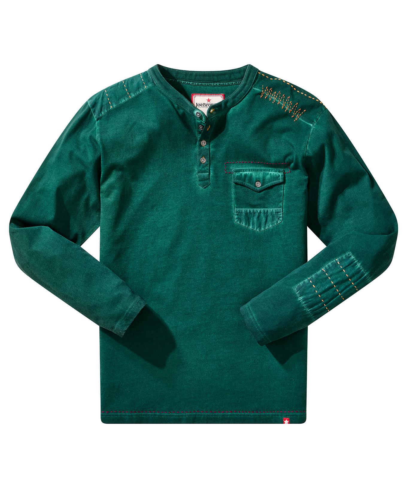 Joe Browns Henley Shirt avec poche boutonnée  