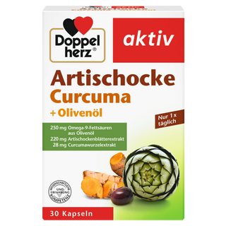 Doppelherz  Doppelherz Artischocke Olivenöl Curcuma 