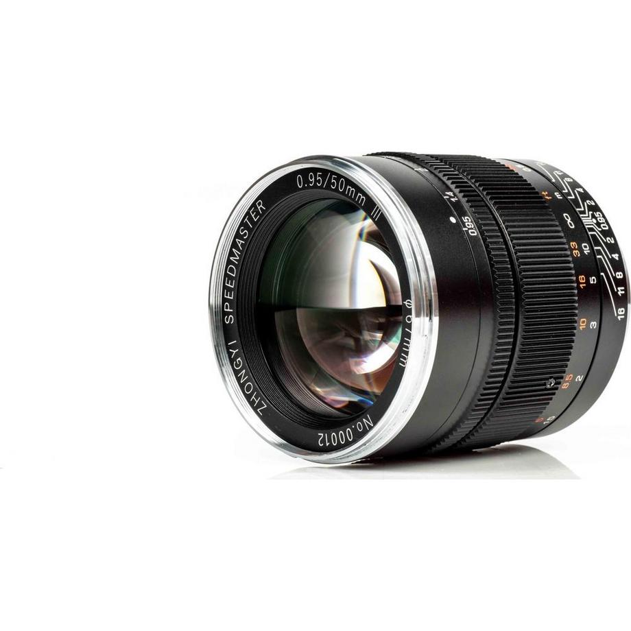 Zhongyi Mitakon  Festbrennweite Speedmaster 50mm F/0.95 Mark III Canon EF 