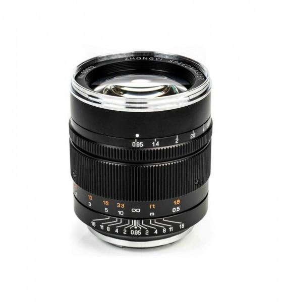 Zhongyi Mitakon  ZhongYi Optics Mitakon Speedmaster 50mm f/0.95 III MILC Obiettivi standard Nero 