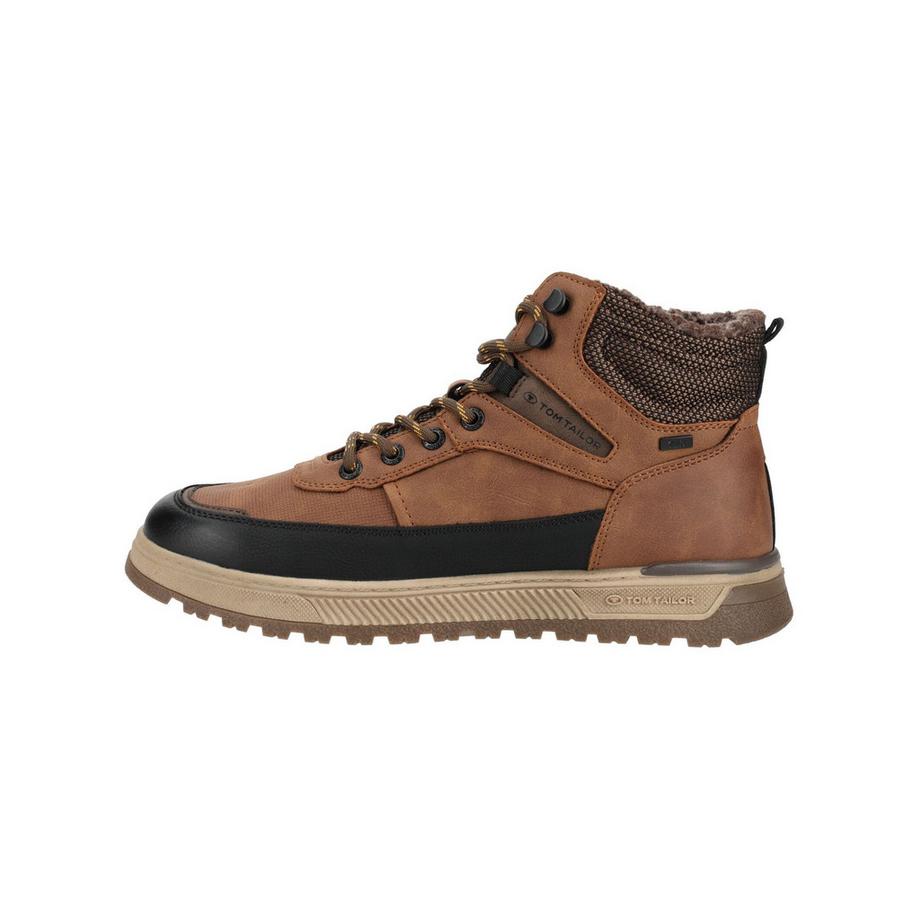 TOM TAILOR Bottines à Lacets et Fermeture Éclair Latérale  