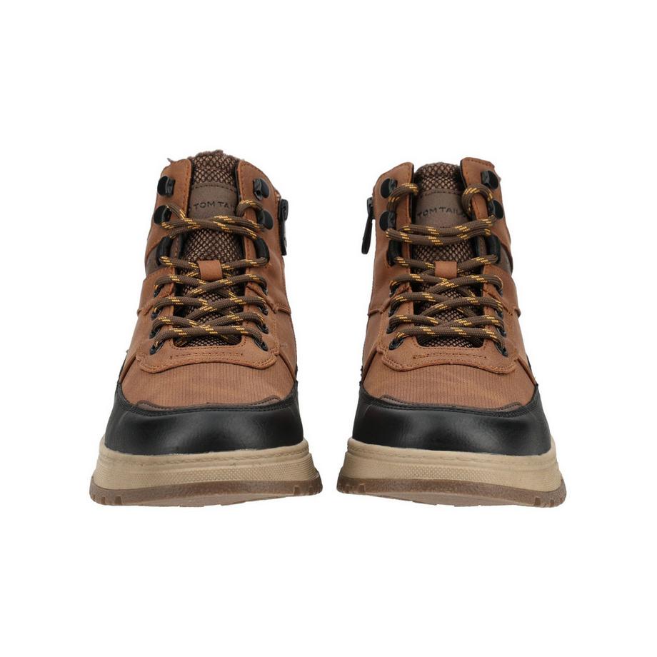TOM TAILOR Bottines à Lacets et Fermeture Éclair Latérale  