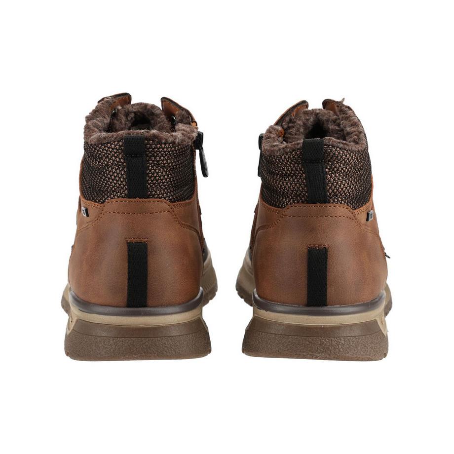 TOM TAILOR Bottines à Lacets et Fermeture Éclair Latérale  